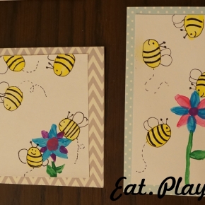 DIY Bumble Bee Greeting Card