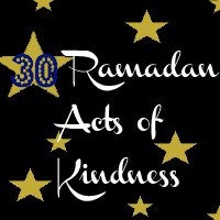 30 Ramadan Acts of Kindness – Donation